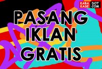 Pasang Iklan Artikel GRATIS Di Situs Kabakase