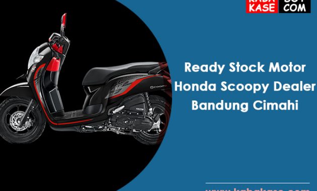 Ready Stock Motor Honda Scoopy Dealer Bandung Cimahi terbaru