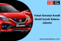 Paket Simulasi Kredit Suzuki Baleno Jakarta