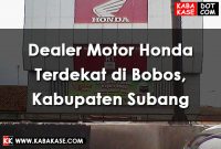 Dealer Motor Honda Terdekat di Bobos, Kabupaten Subang