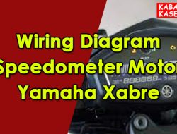 Wiring Diagram Speedometer Motor Yamaha Xabre