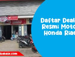 Daftar Dealer Resmi Motor Honda Riau