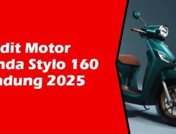 Kredit Motor Honda Stylo 160 Bandung 2025