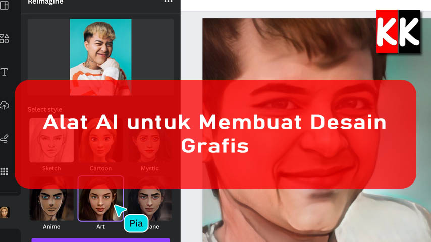 Alat AI untuk Membuat Desain Grafis