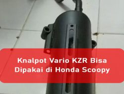 Knalpot Vario KZR Bisa Dipakai di Honda Scoopy